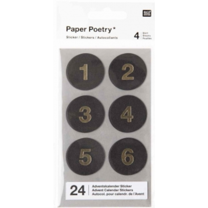 Sticker Adventskalender