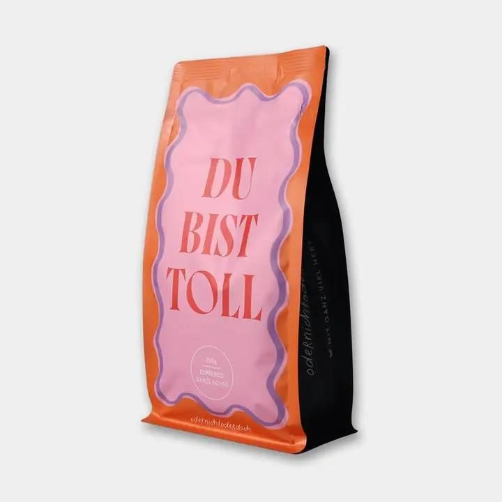 Kaffee „Du bist toll“, ganze Bohne, 250g