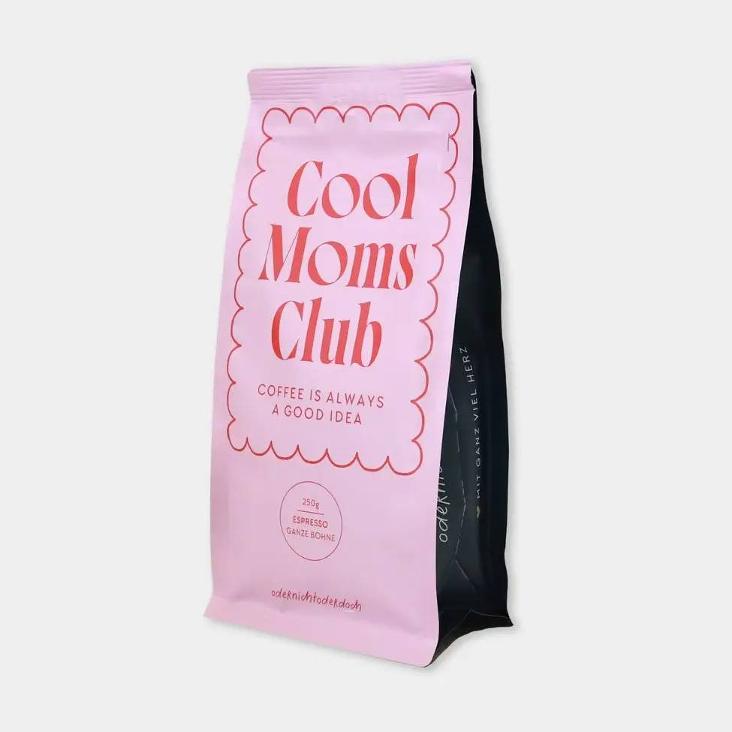 Kaffee `Cool Moms Club`, ganze Bohne, 250g