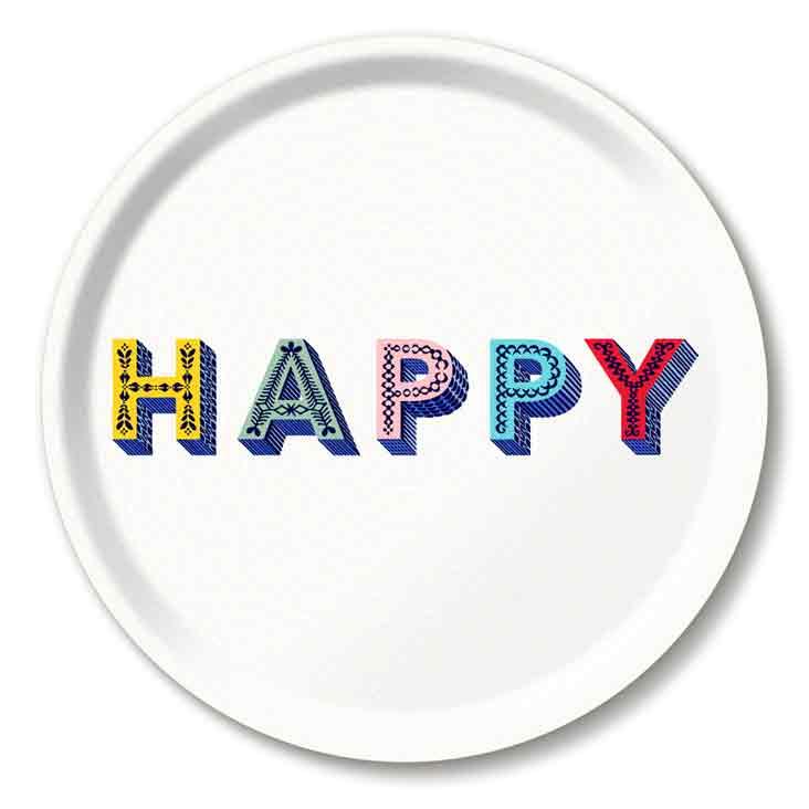 Happy / multi Tray Ø 31cm