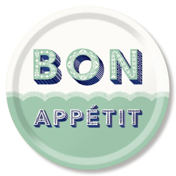 Tablett Bon Appétit