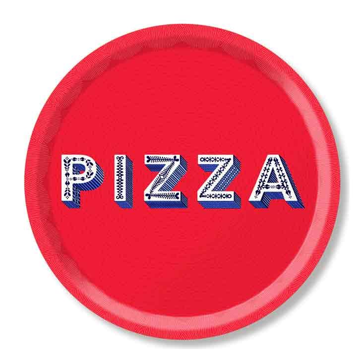 Pizza / red Tray Ø 39cm
