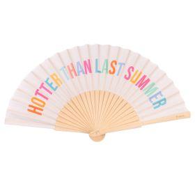 Handfächer Hotter than last summer