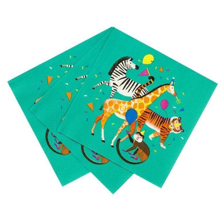 Servietten Animals
