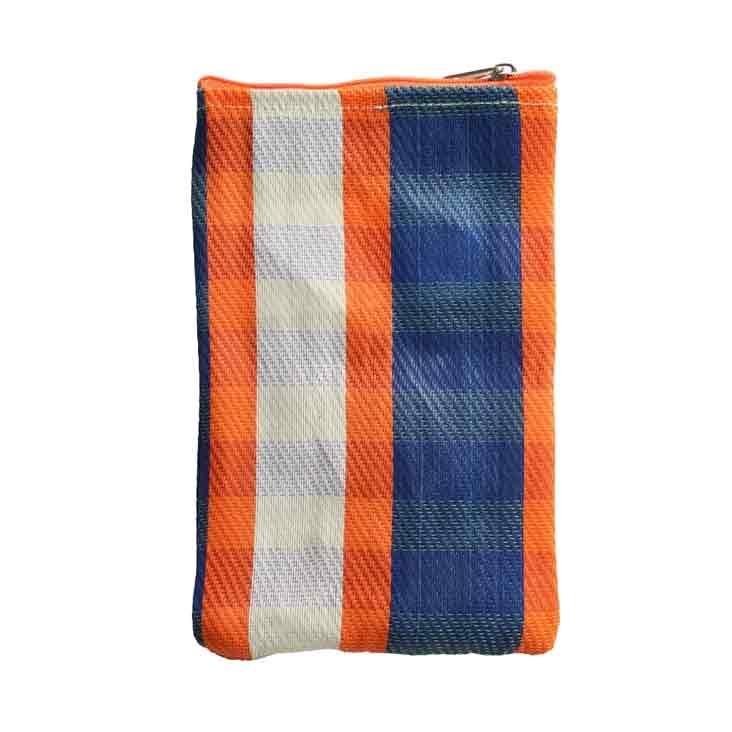 Beutel Blau/Orange