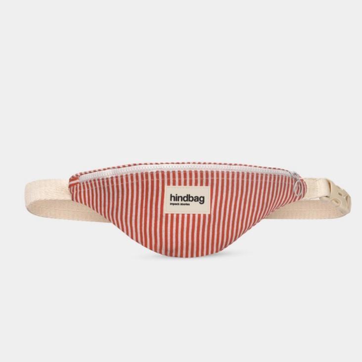 Gürteltasche Augustin - rote Streifen - Kids