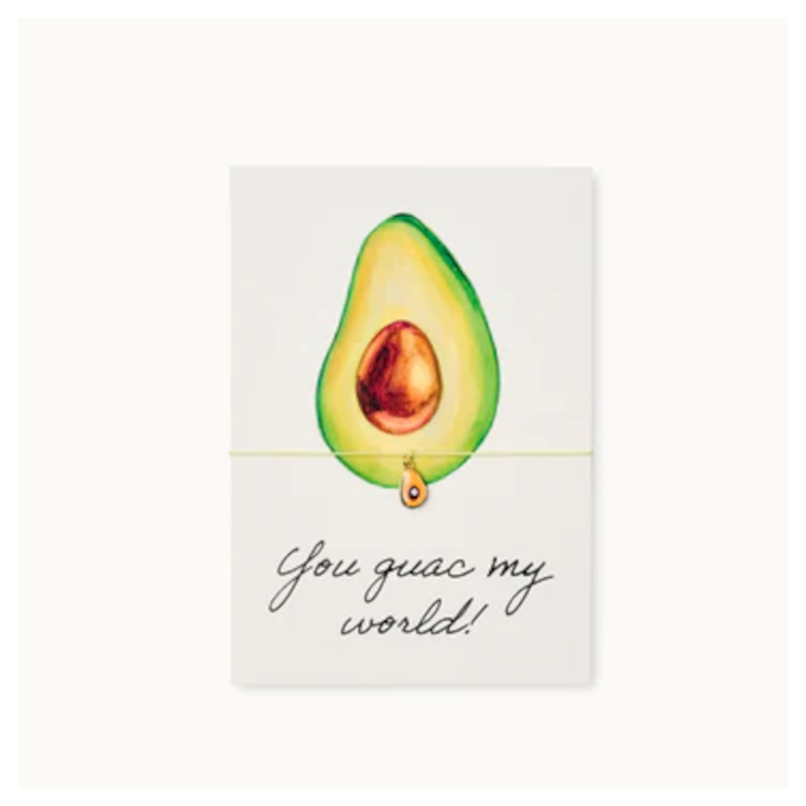 Armband-Karte You Guac my World