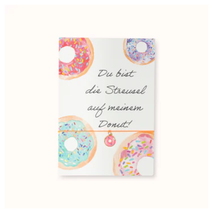 Armband-Karte Donut