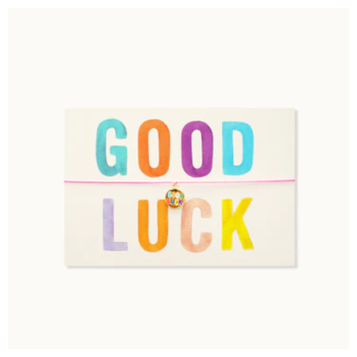Armband-Karte Good Luck