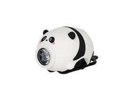Vorderes Fahrrad Licht Mit Klingel - Panda