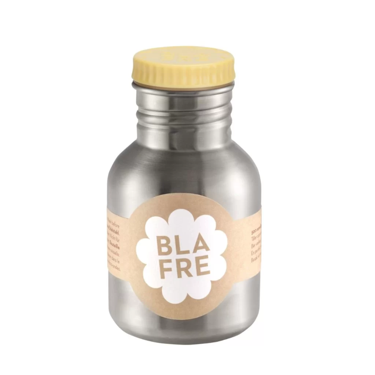 Blafre Trinkflasche Edelstahl 300ml - light yellow