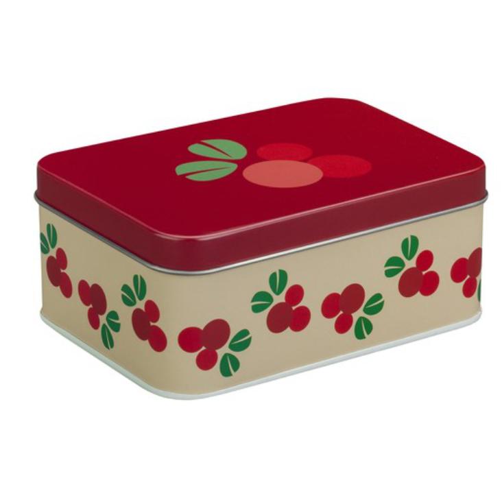 Metalldose lingonberry