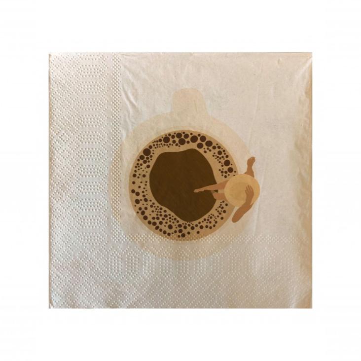 Servietten Bamboo Kaffee