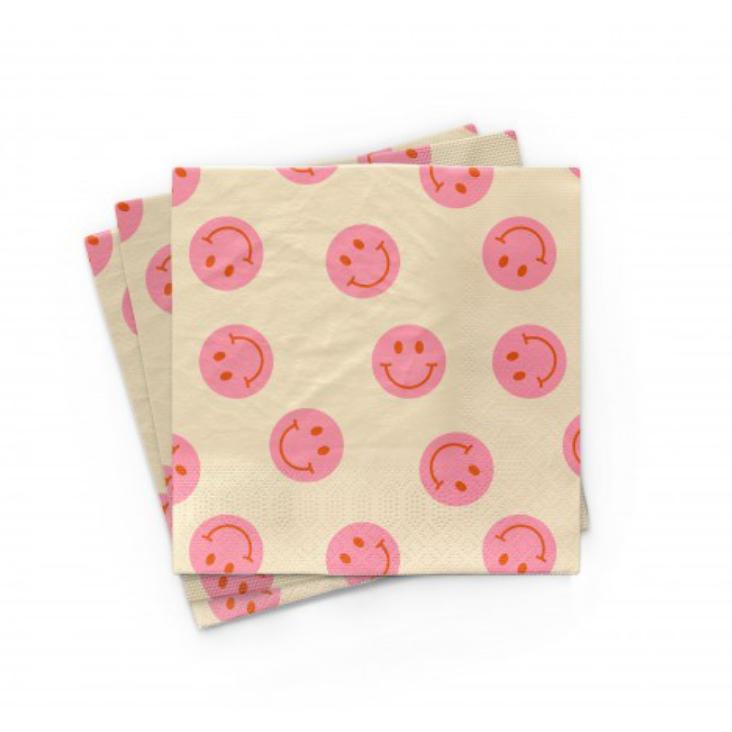 Servietten Bamboo Smiley
