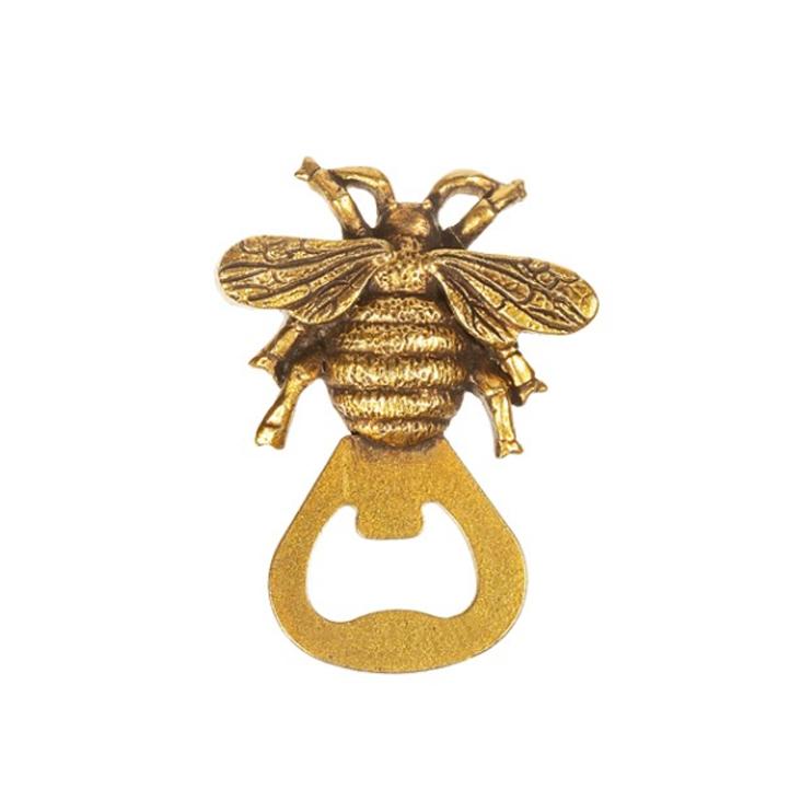 Gold Bee Bottle Opener