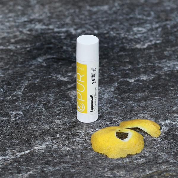 Lippenpflegestift Zitrone - c-pur