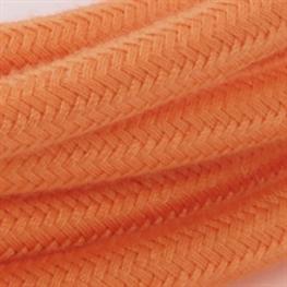 Textil-Lampenkabel 3m dusty orange