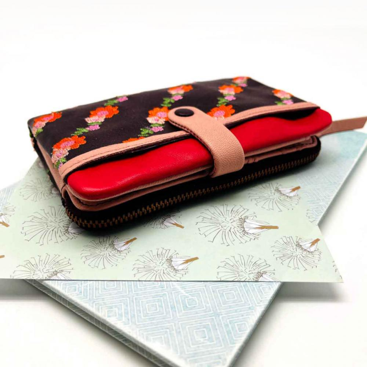 Portemonnaie Florentine Plum