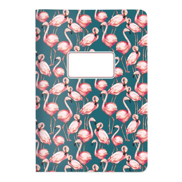 Heft A6 Flamingo