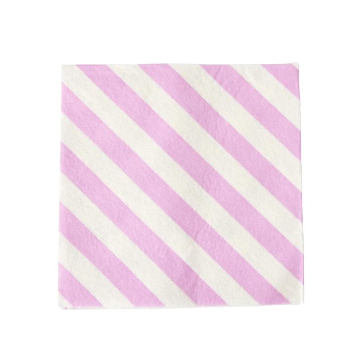 RICE Bambus Putzlappen 6er-Set - Striped Print - 0