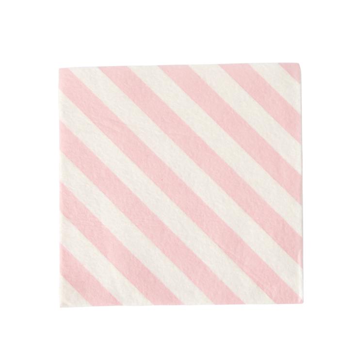 RICE Bambus Putzlappen 6er-Set - Striped Print - 1