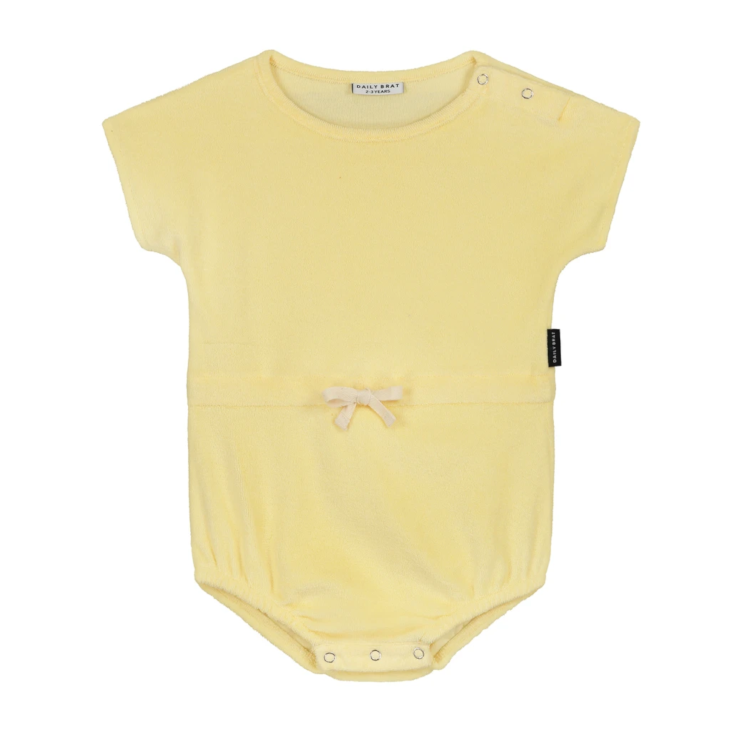Joe Towel Suit Pastel Lemon