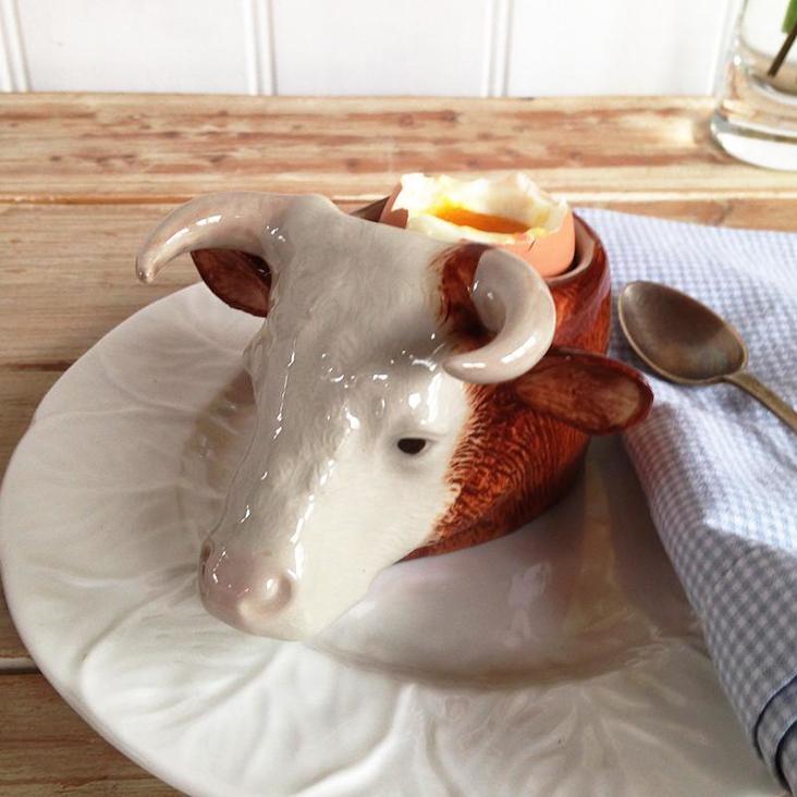 Eierbecher Stier
