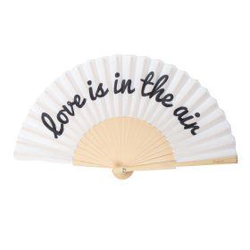 Handfächer Love is in the air