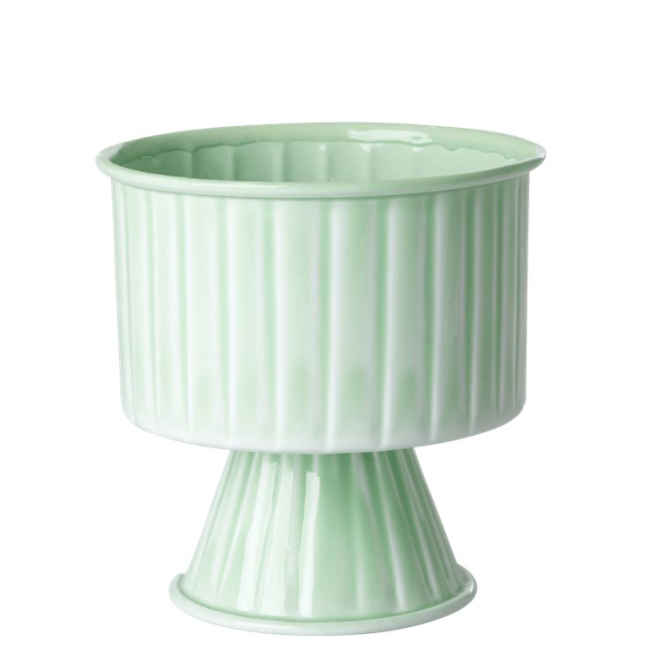 Rice Blumentopf Sage Green Medium