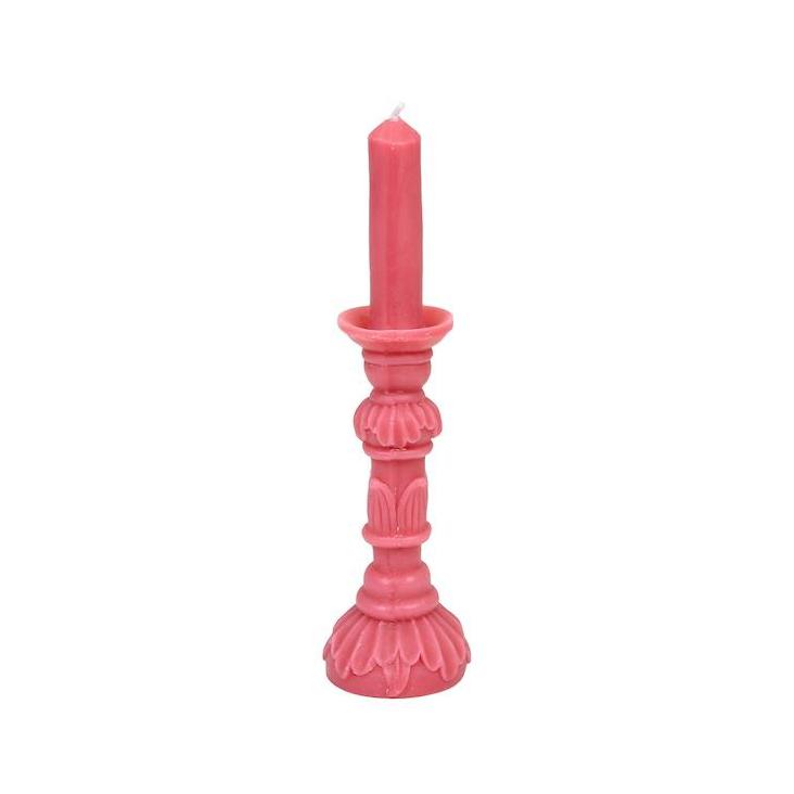Kerzenständerkerze - Pink