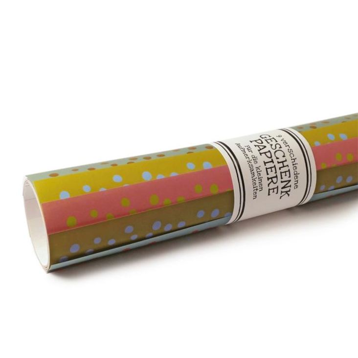 Geschenkpapier Inversionen 9 Bogen