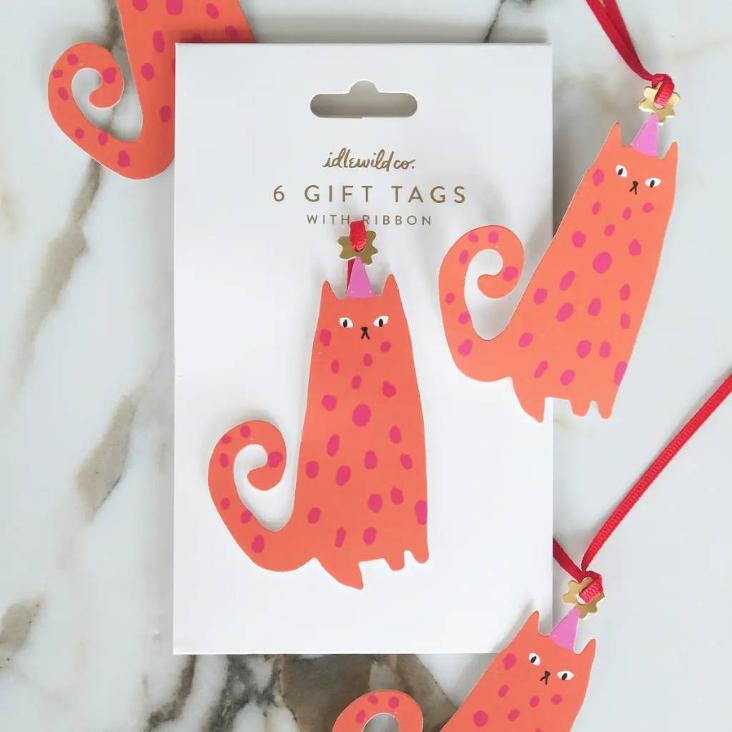 Gestanzte Geschenkanhänger | Partycat