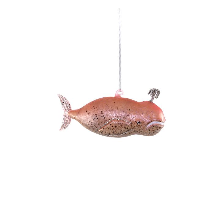 Baumschmuck Arktis Bartenwal Rosa