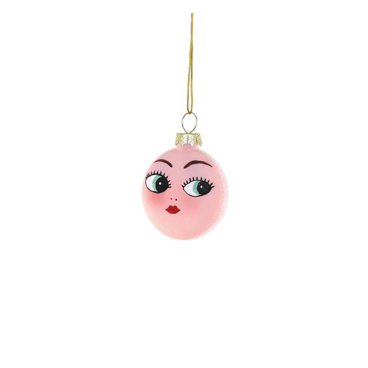 Baumschmuck Puppengesicht
