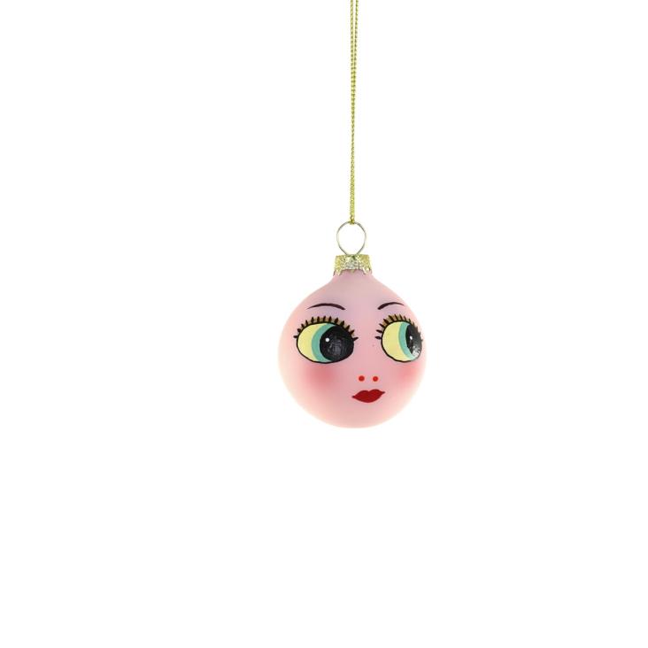 Baumschmuck Puppengesicht