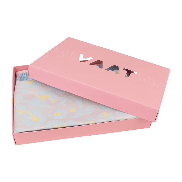 2er Set Tee- und Küchenhandtuch Leopard Pastellblau/Gelb