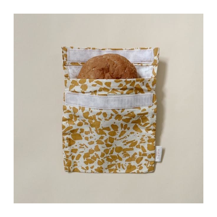 Sandwich Bag Mustard Terrazzo