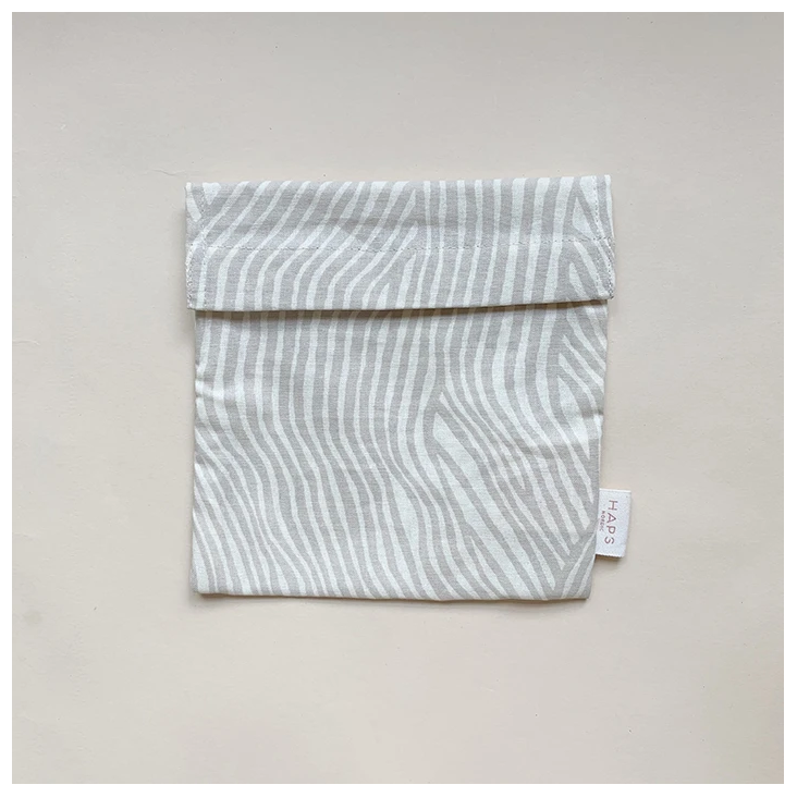 Sandwich Bag Oyster Grey Wave
