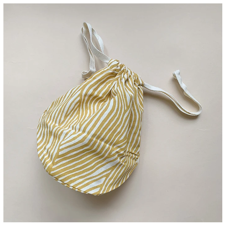 Multi Bag Small Mustard Wave