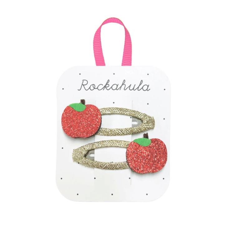 Haarclips Rosy Red Apple