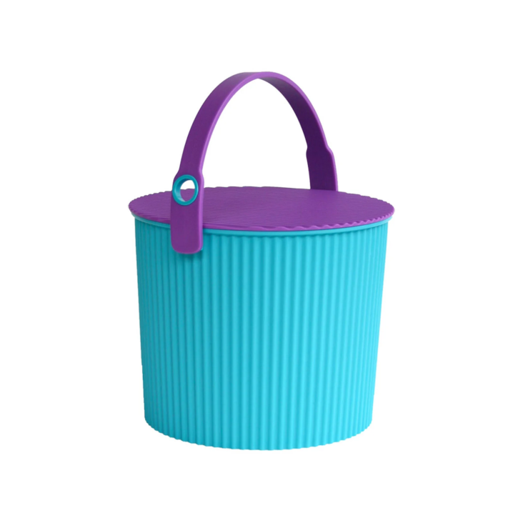 Omnioutil Eimer 10 Liter Türkis/Purple M