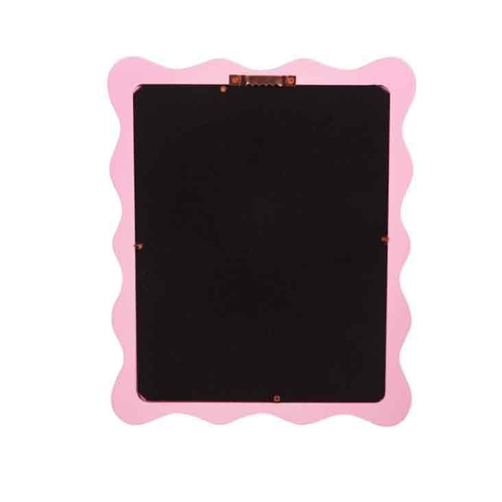 Wiggle Border Mirror Pink - 0