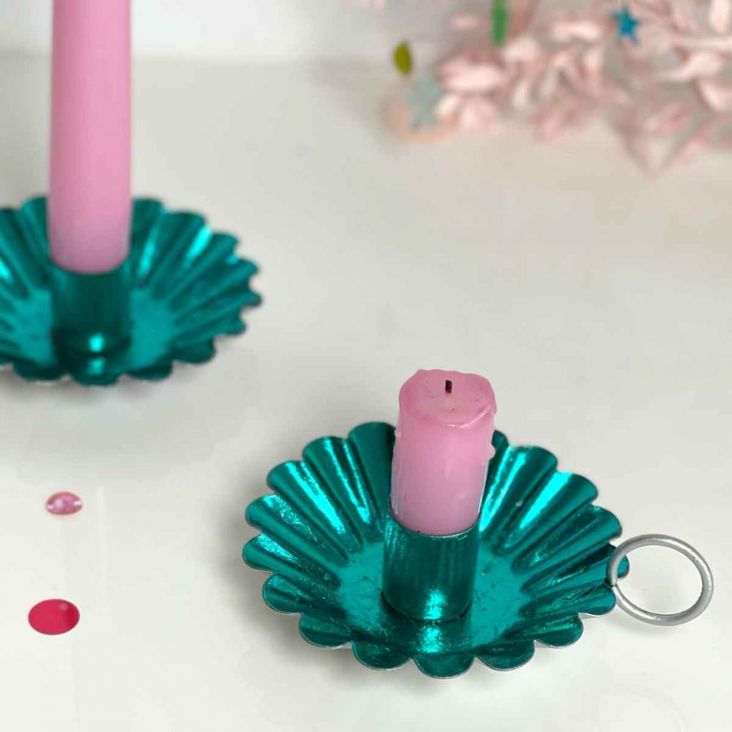 Kerzenhalter Shine Turquoise