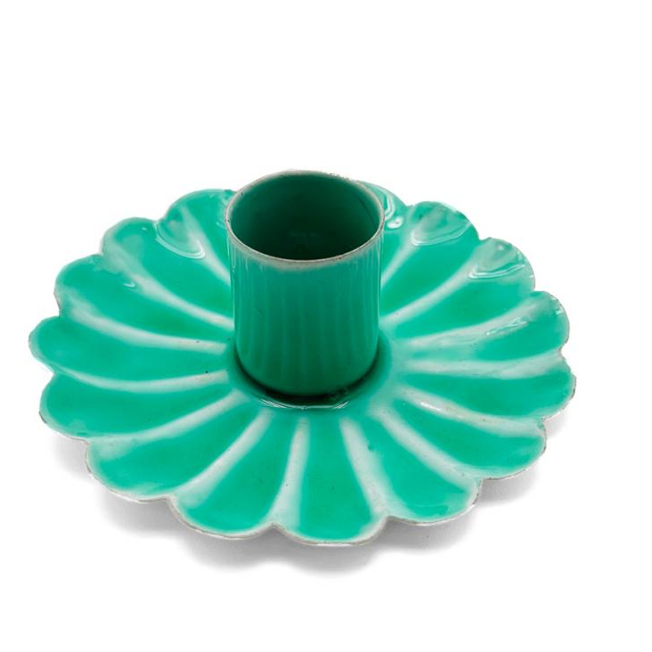 Kerzenhalter Mintgreen Emailliert