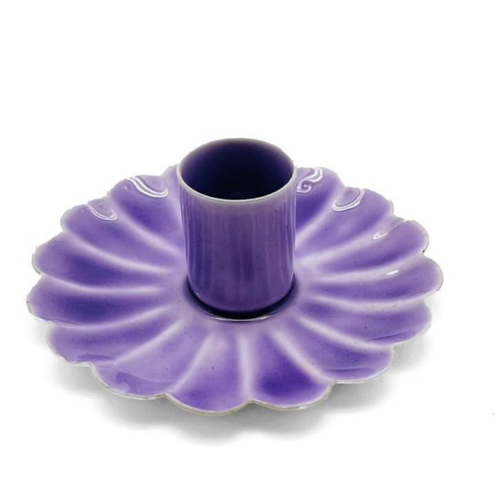 Kerzenhalter Viola Emailliert