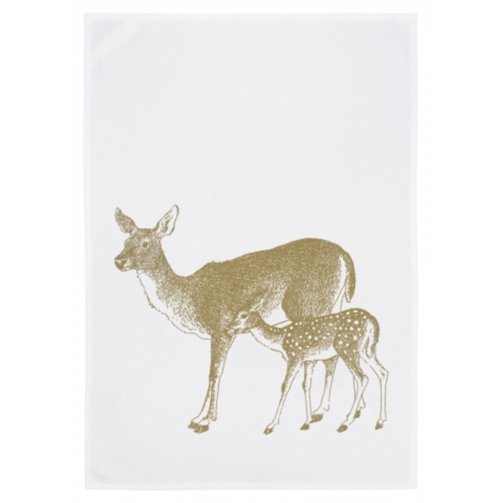 Geschirrtuch Reh