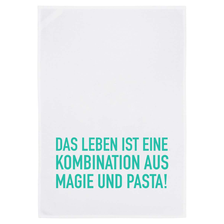 Geschirrtuch Magie und Pasta