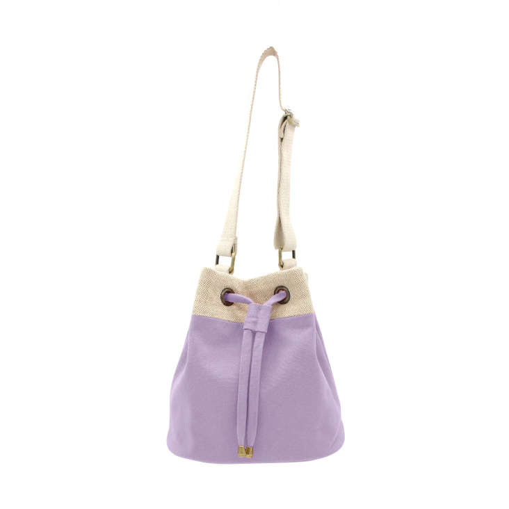 Beuteltasche Flieder