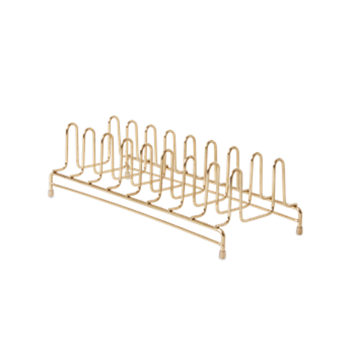Tellerhalter für 8 Teller - Gold