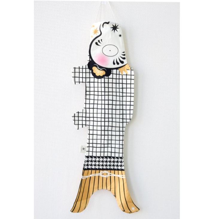 Windkarpfen Koinobori Black&White S